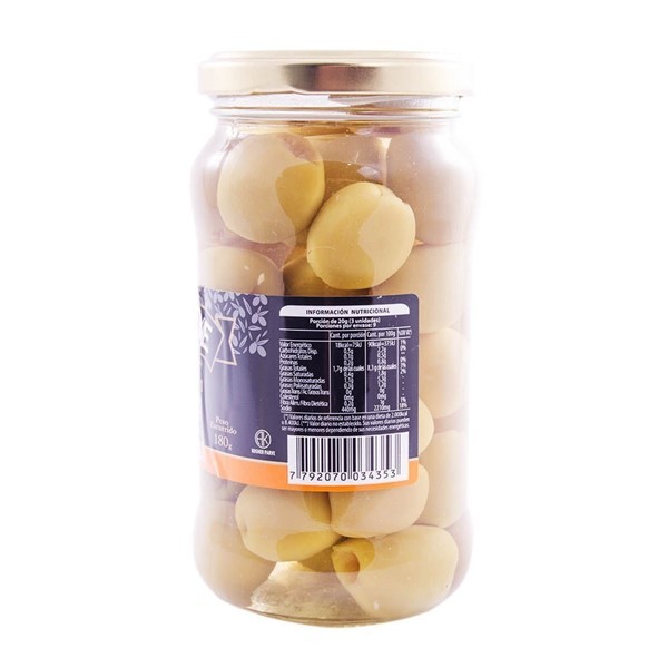 Aceitunas Nucete Premium Descarozadas 180 Gr alt