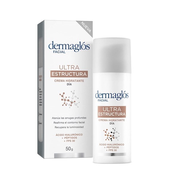 Crema Facial Dermaglós Hidratante de Día Ultra Estructura x 50 g