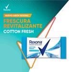Jabon en Barra Rexona  Cotton Fresh 3X125 g Multipack #10
