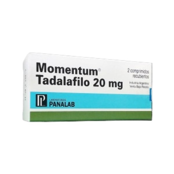 Panalab Momentum Tadalafilo 20 Mg x 2 Comp Recubiertos #1