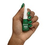 Risque Esmalte de Uñas Cremoso Hipoalergénico Color Verde Esmeralda #2