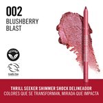 Rimmel London Delineador de Ojos Rimmel Thrill Seeker Shimmer Shock x 6.5 g Color 02 Blushberry Blast #4