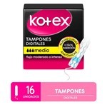 Kotex Tampon Digital Medio (20 Unidades) #1