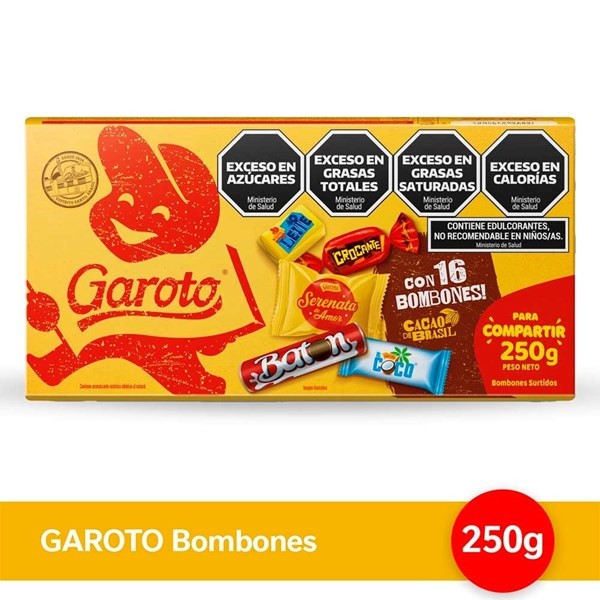 Garoto® Bombones Surtidos Caja X 250 Gr