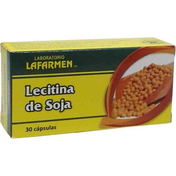 Lafarmen Lecitina de Soja Por 30 comprimidos alt