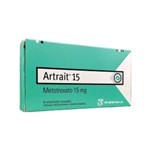 Trb-Pharma Artrait 15 Mg Metotrexato x 8 Comp Ranurados #1