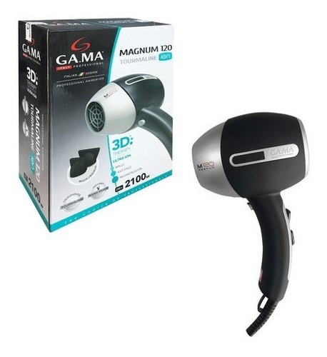 Secador De Pelo Gama Ultra Compacto Magnum 120 Ion 3d 2100w, GA.MA Italy  Planchas y Secadores - Soy tu farmacia