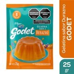 Gelatina Godet de Durazno 25 grs #1