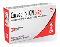 CARVEDILOL 6.25 X30 (ION) #1
