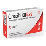 CARVEDILOL 6.25 X30 (ION) #1