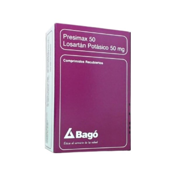 Bagó Presimax Losartán 50 Mg x 30 Comp Recubiertos #1