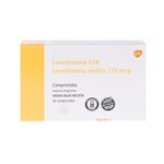 Glaxo Smithkline Levotiroxina Gsk Levotiroxina 125 Mcg x 50 Comp #1