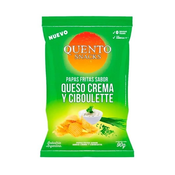 Papas Fritas Quento Snacks Crema & Cibou #1