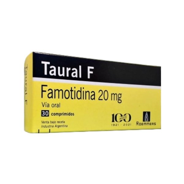 Roemmers Taural F 20 Mg Famotidina x 30 Comp #1