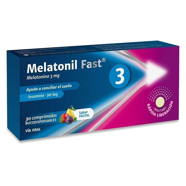 Melatonil Fast 3mg | 30 comprimidos | Melatonina #1