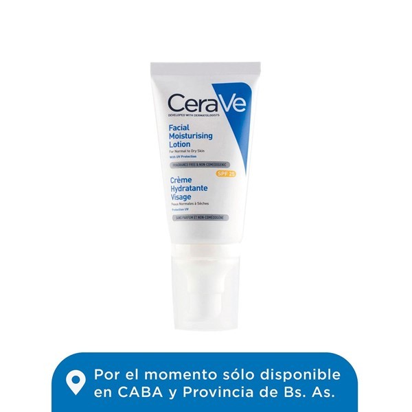 Cerave Loción Hidratante Para Rostro Fps25 52 ml #1