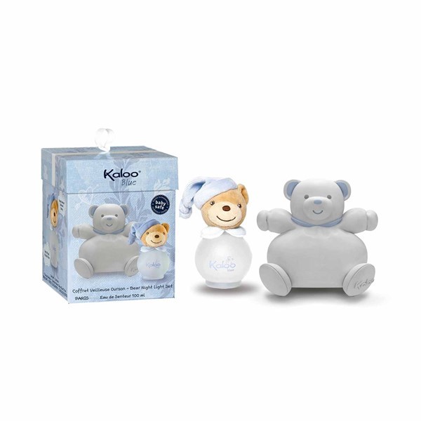 Kaloo Blue Scented Water 100 ml + Set Lampara Bear