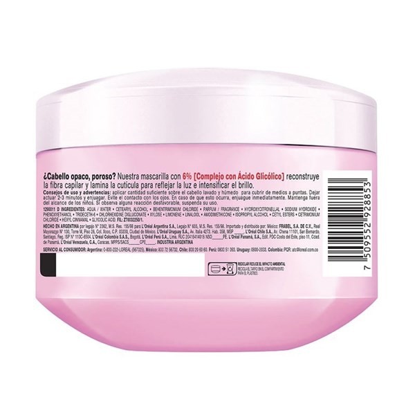 Mascarilla Elvive Glycolic Gloss 300 gr alt