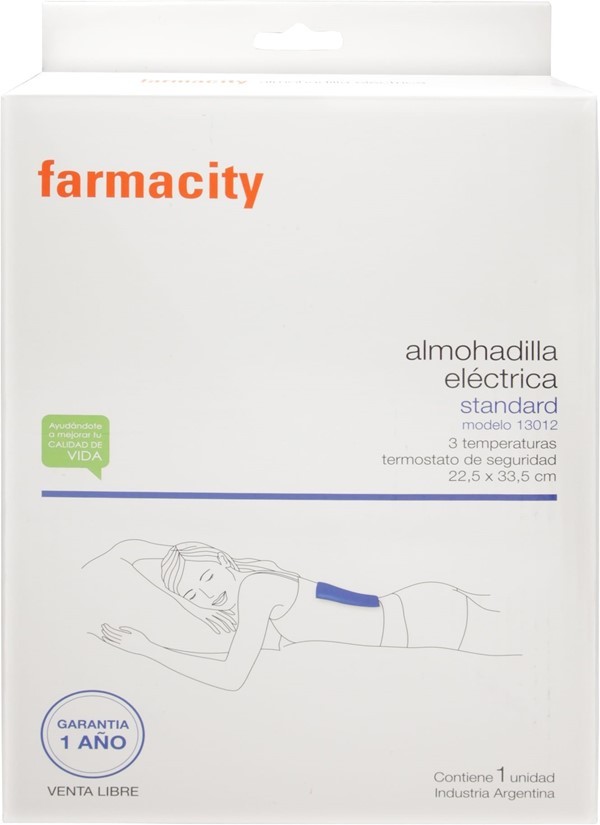 Almohadilla Éléctrica Universal Farmacity