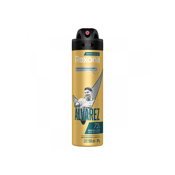 Desodorante Aerosol  Rexona Julián Álvarez x 150 ml alt