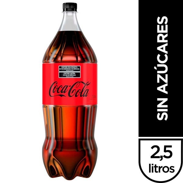 Gaseosa Coca-cola Sin Azúcar 2.5 L