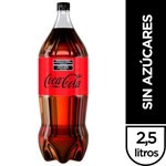 Gaseosa Coca-cola Sin Azúcar 2.5 L #1