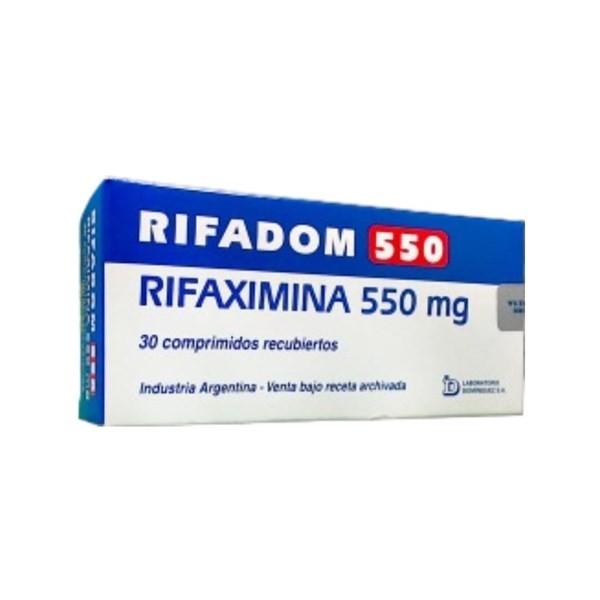 Dominguez Rifadom 550 Mg Rifaximina x 30 Comp #1