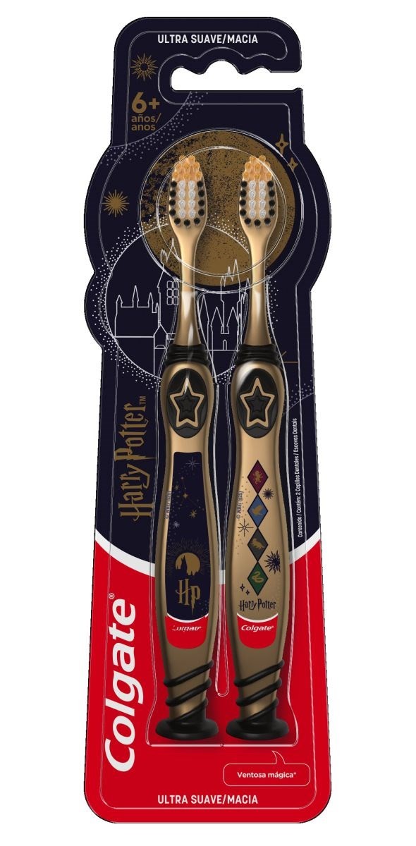 Colgate Cepillo de Dientes Infantil Harry Potter (2 Unidades) #1