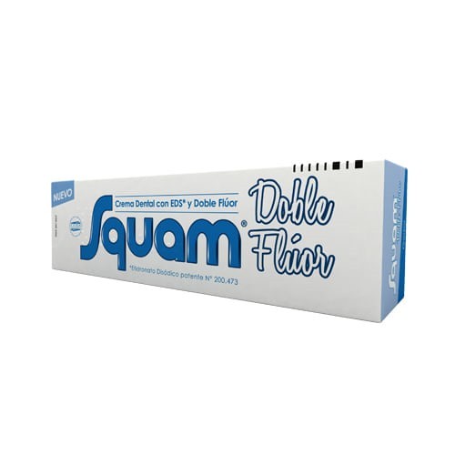 Squam Crema Dental Con Eds Doble Fluor  60 gr