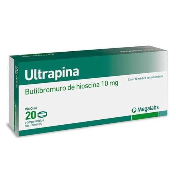 Ultrapina 10 Mg | 20 Comprimidos #1