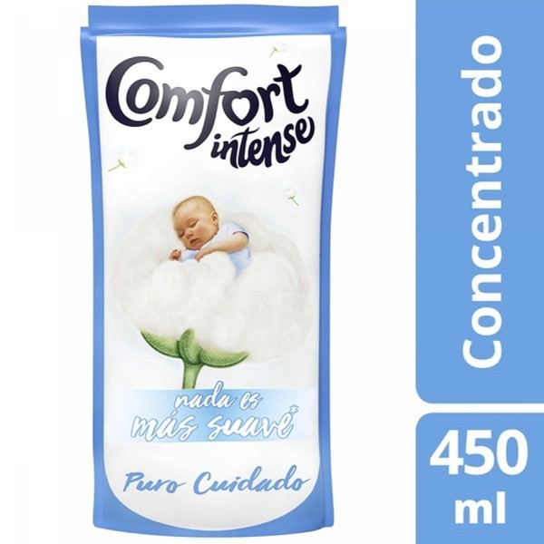 Comfort Suavizante Para Ropa Puro Cuidados Repuesto Doypack 450 ml #1