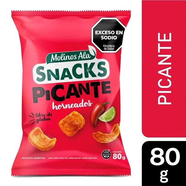 Snacks Picante x 80 Grs Molinos Ala #1