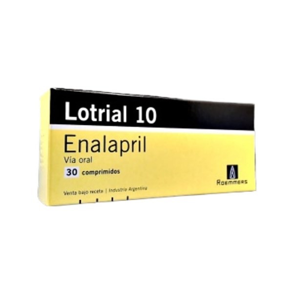 Roemmers Lotrial 10 Mg Enalapril x 30 Comp #1