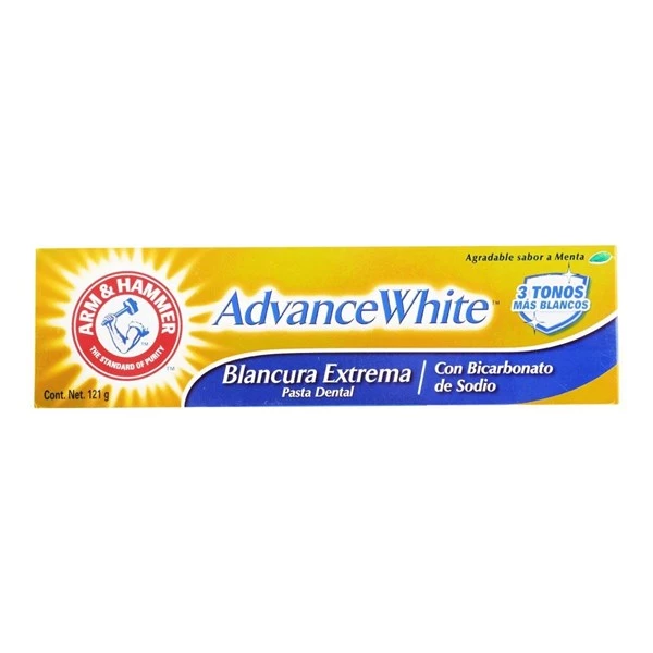 Arm&Hammer Crema Dental Con Bicarbonato Advance White 121 gr