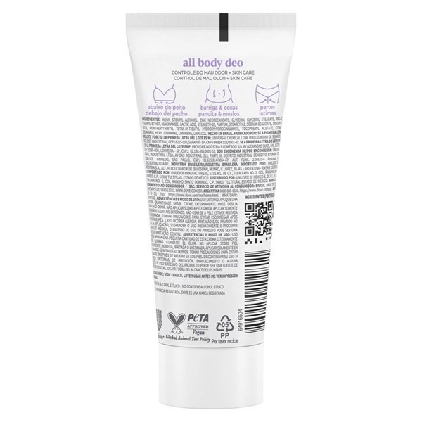 Desodorante en Crema Dove All Body Lavander & Camomile x 75 ml alt