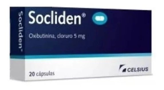 Celsius Socliden 5 mg x 20 cápsulas (Oxibutinina) #1