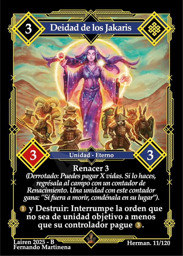 011 Deidad De Los Jakaris - Coste 3 #1