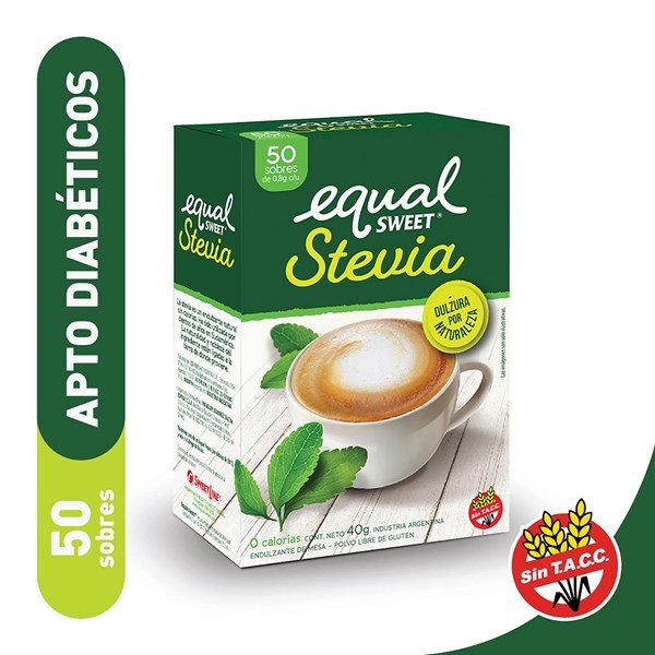 Equalsweet Edulcorante en Sobres Equal Sweet Con Stevia 50 uni #1