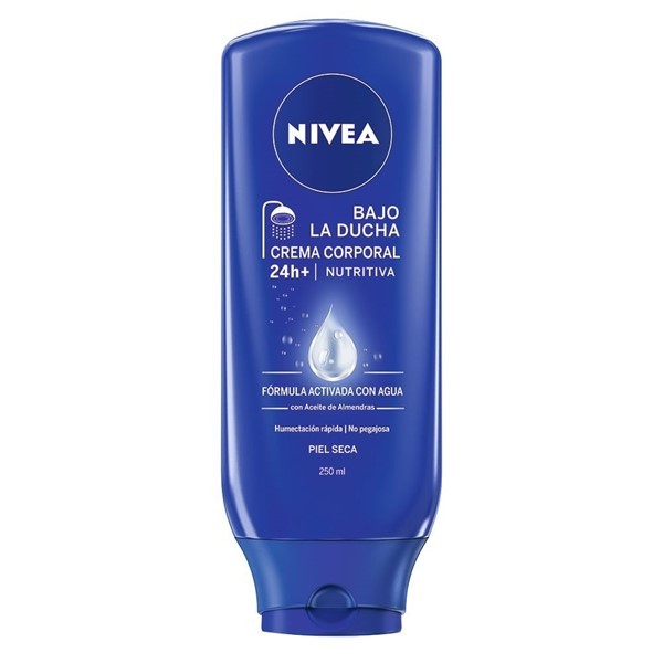 Crema Corporal| Bajo La Ducha Nutritiva| Piel Seca |Nivea|x 250 ml alt