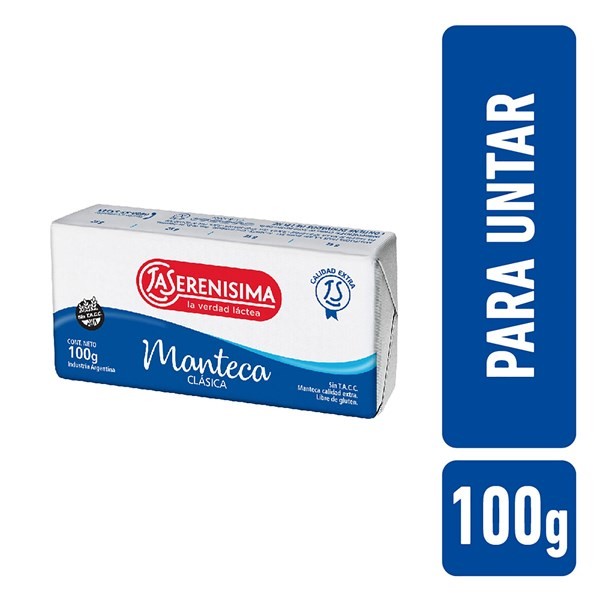Manteca La Serenísima Extra 100 G. #1
