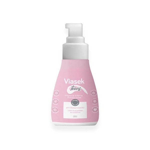 Viasek Mousse de Higiene Íntima Teens 250 ml alt