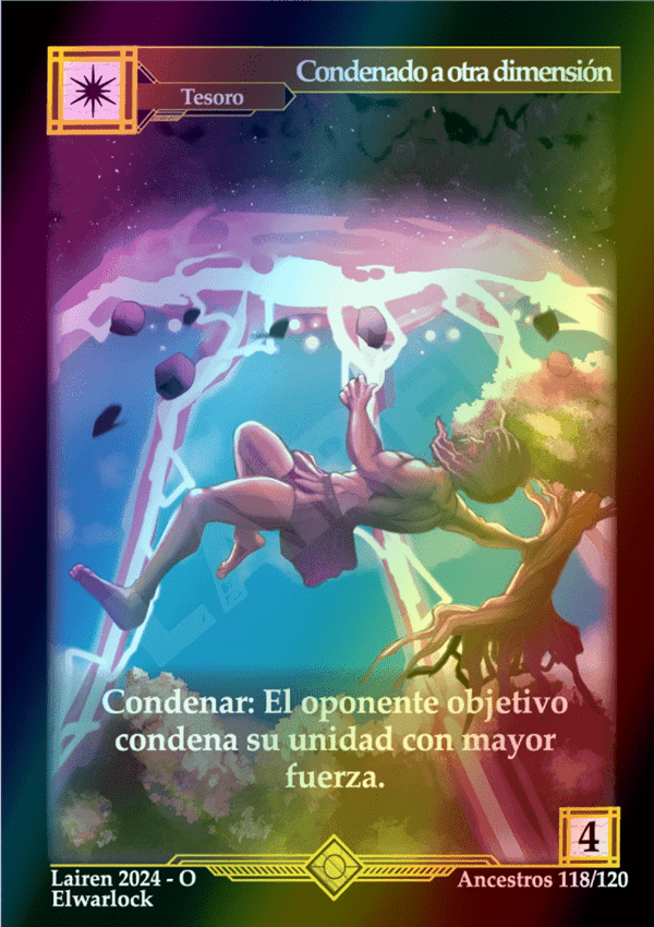 118 Condenado A Otra Dimension Foil Promo