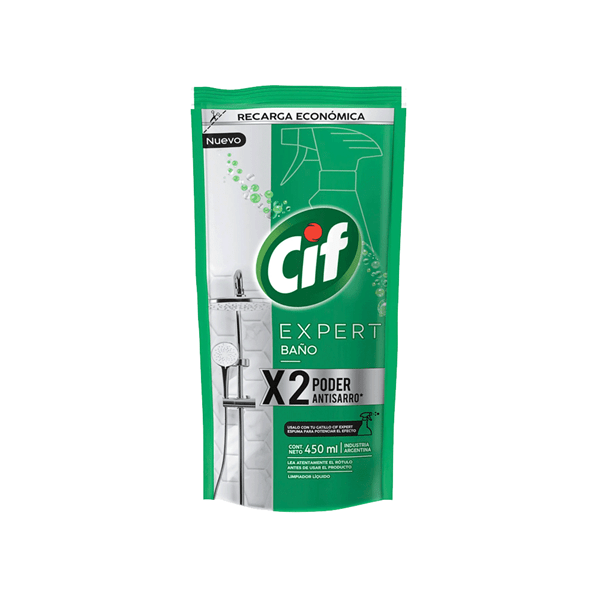 Limpiador Para Baño Cif Expert Sin Olor x 450 ml alt
