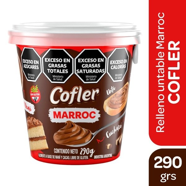 Block Relleno Untable Sabor Marroc 290 Grs Cofler #1