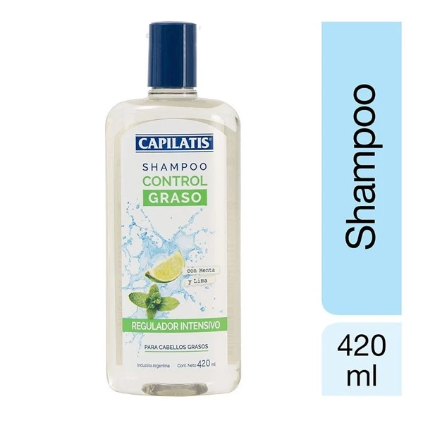 Capilatis Shampoo Control Graso Línea Botánica 420 ml