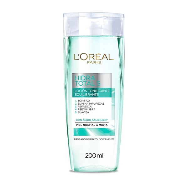 Loción Tonificante Hidra Total 5 equilibrante| L´Oréal Paris | x 200 ml #1