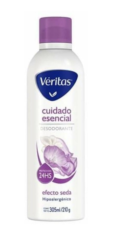 Veritas Desodorante Aerosol Cuidado Esencial 210 ml