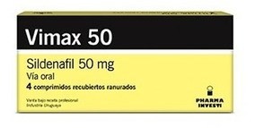 VIMAX 50MG X4 COMPRIMIDOS #1