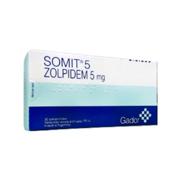 Gador Somit 5 Mg Zolpidem x 30 Comp #1