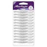Merheje Pinza Depilatoria Basic -En Acero Inoxidable- (12 U) #1